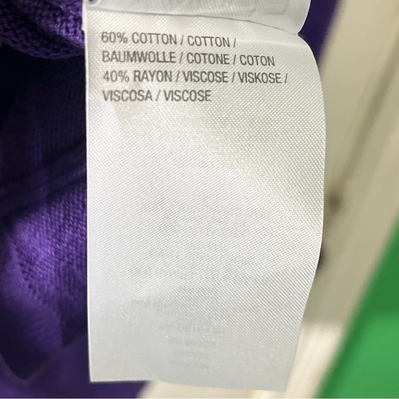 Bob Mackie Purple Embellished Sweater - Picture 4 of 7